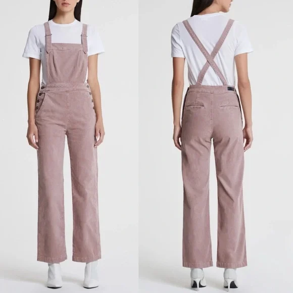 Adriano Goldschmied Gwendolyn Corduroy
Overall in Sulfur Pale Wisteria size XS - Picture 1 of 9